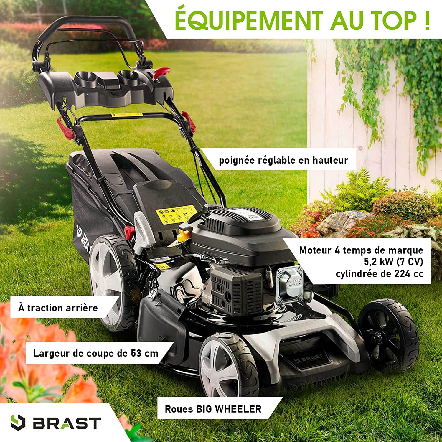 Meilleure Tondeuse Thermique Brast Avis Et Comparatif