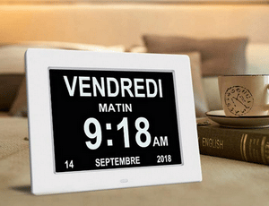 Avis Horloge Numérique 8″ LCD Senxingyan