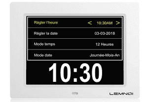 Avis Horloge numérique LCD Lemnoi
