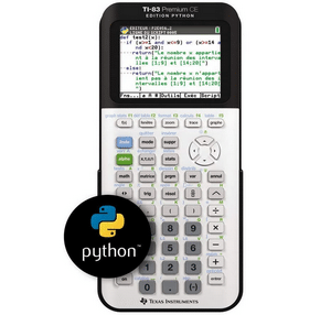 Test et avis sur la calculatrice scientifique Texas Instruments TI-83 Premium CE Edition Python