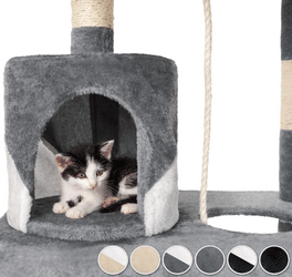 Arbre A Chat Avec Hamac Tectake Le Plus Confortable De Sa Categorie