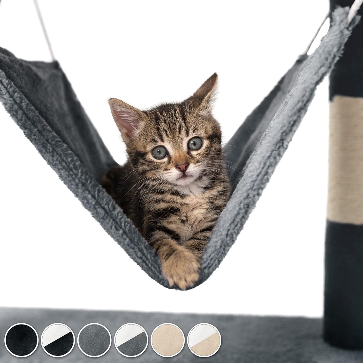 Arbre A Chat Avec Hamac Tectake Le Plus Confortable De Sa Categorie