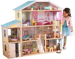 Maison de poupées milieu tapis choix 