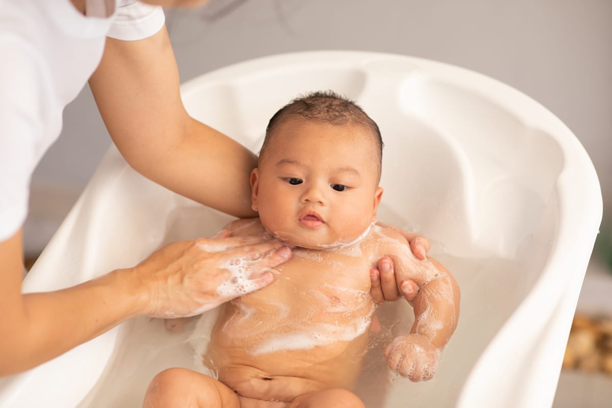 MONODEAL baignoire gonflable pour bébé été bain doux bassin de