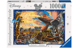 Test et avis sur le puzzle 1000 pièces Disney Le roi lion Ravensburger 19747