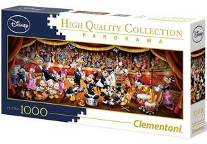 Test et avis sur le puzzle 1000 pièces Disney Orchestre de Mickey Clementoni 39445
