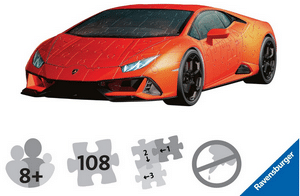 Test et avis sur le puzzle 3D Lamborghini Huracan Evo