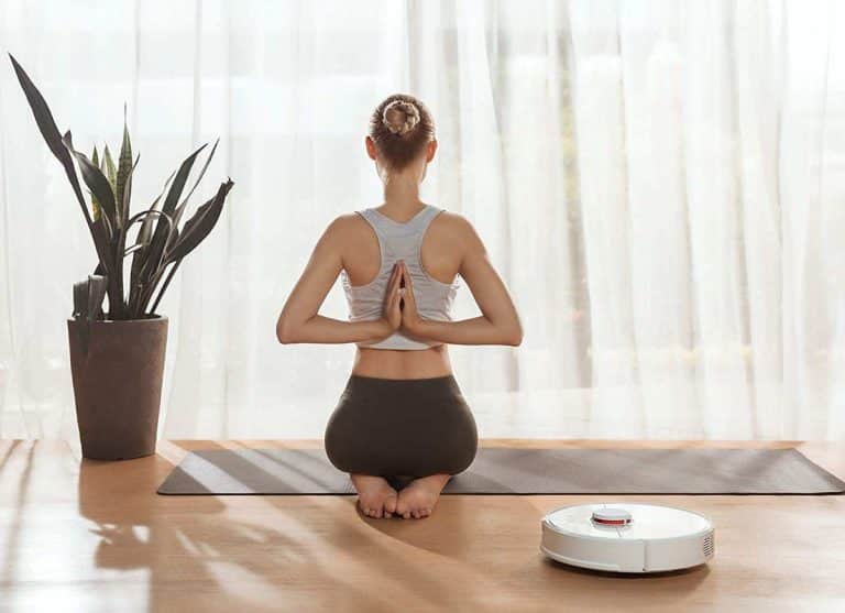 Test aspirateur connecté blanc Xiaomi roborock S6