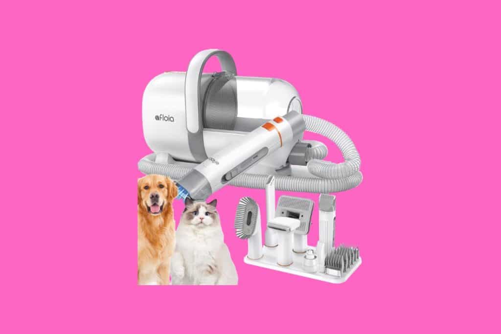 Tondeuse aspirateur chien Afloia