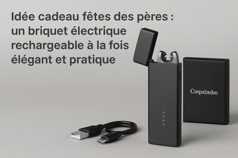 briquet électrique rechargeable